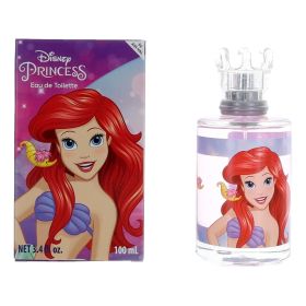 Disney Princess Ariel by Air-Val, 3.4 oz EDT Spray for Girls