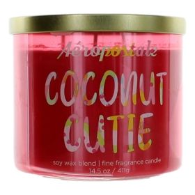 Aeropostale 14.5 oz Soy Wax Blend 3 Wick Candle- Coconut Cutie