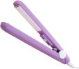 2023 Mini Hair Curler; Werdeny Ceramic Mini Hair Curler for Short Hair; 2 in 1 Mini Ceramic Curler and Hair Straightener; Mini Curling Iron 1/2 Inch B