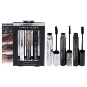 Best Of Lashes Mascara Collection Set by Uncommon Cosmetics for Women - 3 Pc 0.27oz Lengthening Mascara, 0.27oz Volumizing Mascara