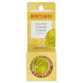 Lemon Butter Cuticle Cream by Burts Bees for Unisex - 0.6 oz Cuticle Cream