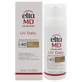 UV Daily Sunscreen SPF 40 - Tinted by EltaMD for Unisex - 1.7 oz Sunscreen