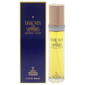 Diamonds and Sapphires by Elizabeth Taylor for Women - 1.7 oz EDT Spray