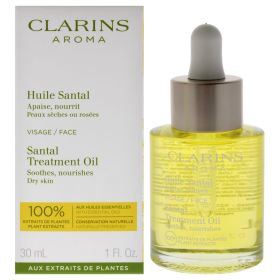 Santal Face Treatment Oil - Dry Skin by Clarins for Unisex - 1 oz Treatment