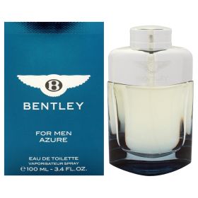 Bentley Azure by Bentley for Men - 3.4 oz EDT Spray