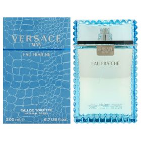 Versace Man Eau Fraiche by Versace for Men - 6.7 oz EDT Spray