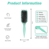 Curl Defining Brush,Boar Bristle Hair Brush Styling Brush for detangling,combing and shaping men and women,curls to reduce pulling and curl separation