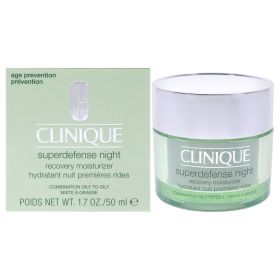 Superdefense Night Recovery Moisturizer - Combination Oily To Oily by Clinique for Women - 1.7 oz Moisturizer