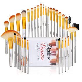 32 Pcs Brushes Set With PVC Bag Gold