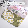 4 Pcs Flowers Suede Eyeglass Cloth Microfiber Cleaning Cloth Mobile Phone Wipes Cleaning Cloth