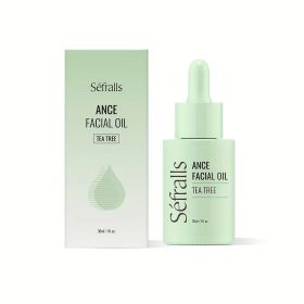 Sefralls Tea Tree Facial Oil Desalinates Acne Marks Hydrating Cleaning Skin Facial Oil 30ml