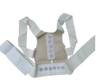 Magnetic Therapy Belt Posture Corrector (Option: 2-Blanco-S)