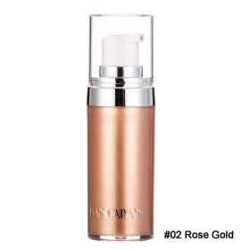 20Ml Spray Vloeibare Highlighter Body Bronzer Olie Mist Hoogtepunt Illuminator Cosmetische Shimmer Gezicht Contour Glitter Bodylotion Nieuwe (Color: 20ml 02 Rose Gold)