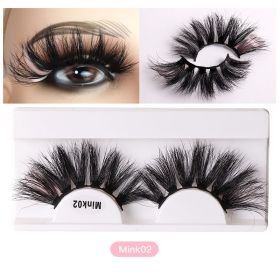 Color Mink Hair False Eyelashes Naturally Fit Thick Eyelashes (Series: 2)