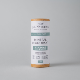 Mineral Deodorant (Scent: Rosemary & Cedarwood)