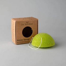 Konjac Sponge (Duo) (Sponge 1 Type: Green Mint, Sponge 2 Type: Green Mint)