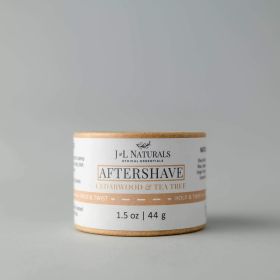 Aftershave Rub (Duo) (Scent 1: Cedarwood & Tea Tree, Scent 2: Lemongrass & Clove)