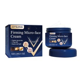 Jaysuing V Face Firming Cream, Contours Tightening, Chin Lifting Facial Skin Relaxation Massage Cream (Quantity: 3PCS)