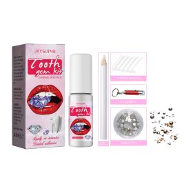 Jaysuing Tooth Gem Kit, Accessories Easy To Remove And Install Crystal Dental Drill Tooth Embellish Glitter Stick (Quantity: 2PCS)