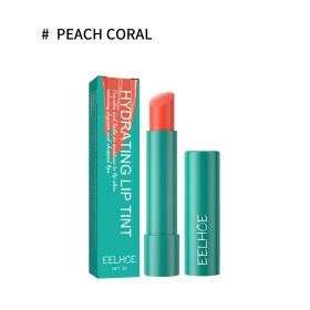 EELHOE Moisturizing Lip Balm - Fades Lip Lines, Dryness, And Dead Skin Nourishing And Hydrating For Plump And Full Lips Lip Gloss (Color: Peach coral)