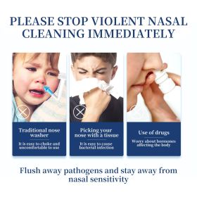 South Moon Physiological Seawater Nasal Spray Nose Gentle Cleansing Nasal Congestion Itchy Nose Nasal Relief Spray (Specification: 1pcs)