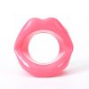 Silicone Rubber Face Slimmer Exercise Mouth Piece Muscle Anti Wrinkle Lip Trainer Mouth Massager Exerciser Mouthpiece Face Care